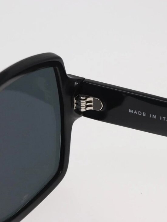 CHANEL COCO Mark Sunglasses plastic Black 5385-A CC Auth BA11986 main image 4